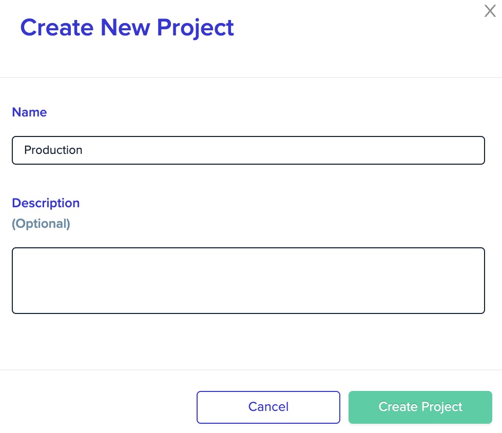 Create Project Details